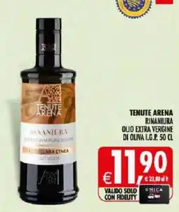 Deco Iperstore Tenute Arena Rinaniura Olio Extra Vergine di Oliva I.G.P. offerta