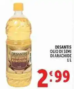 Deco Supermercati Desantis olio di semi di arachide offerta