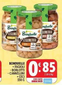 Deco Supermercati Bonduelle Legumeria Ceci offerta