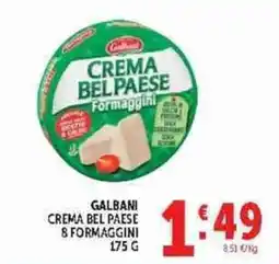 Deco Supermercati Galbani Crema Bel Paese 8 Formaggini offerta
