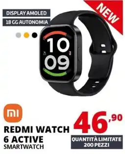 Comet Redmi Watch 6 Active Smartwatch offerta