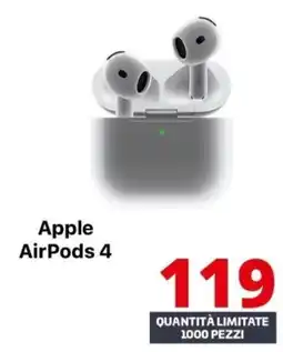 Comet Apple AirPods 4 offerta