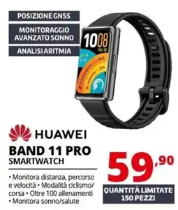 Comet Huawei Band 11 Pro Smartwatch offerta