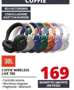 Comet JBL Cuffie Wireless Live 780 offerta