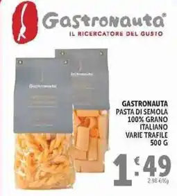 Deco Supermercati Gastronauta pasta di semola offerta