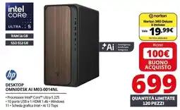 Comet hp DESKTOP OMNIDESK AI M03-0014NL offerta