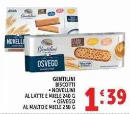 Deco Supermercati Gentilini biscotti offerta