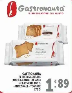 Deco Supermercati Gastronauta fette biscottate offerta