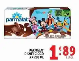 Deco Supermercati Parmalat Disney Cioco offerta
