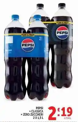 Deco Supermercati Pepsi Classica Zero Zuccheri offerta