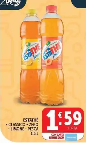 Deco Supermercati Estathè offerta