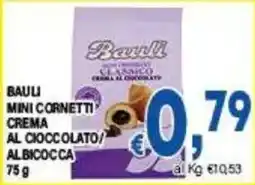 DEM Bauli mini cornetti crema al cioccolato/albicocca offerta