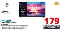 Comet Philips Smart TV 32" Full HD offerta