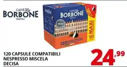 Comet Caffè Borbone Napoli Miscela Decisa offerta