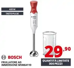 Comet Bosch frullatore ad immersione offerta