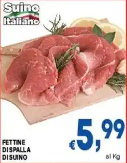DEM Fettine di spalla di suino offerta