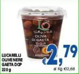 DEM Lucarelli olive nere gaeta dop offerta