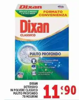Deco Supermercati Dixan detersivo in polvere classico pulito profondo offerta