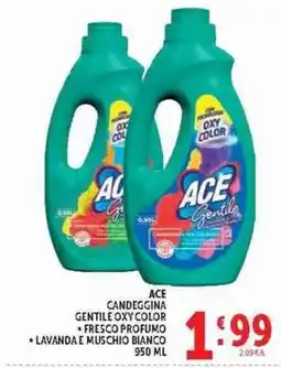Deco Supermercati Ace candeggina gentile oxy color offerta