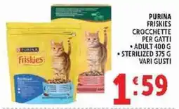 Deco Supermercati Purina Friskies crocchette per gatti offerta