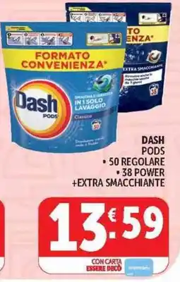 Deco Supermercati Dash Pods offerta