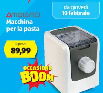ALDI Ambiano Macchina per la pasta offerta