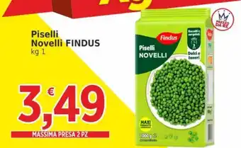 Piselli Novelli Findus