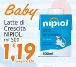 Market Ingross Latte di Crescita Nipiol offerta