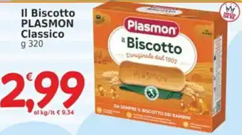 Market Ingross Il Biscotto Plasmon Classico offerta