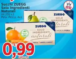 Market Ingross Succhi ZUEGG offerta