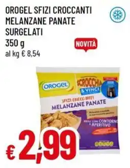 Famila Superstore Orogel sfizi croccanti melanzane panate surgelati offerta