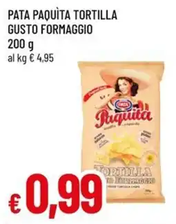 Famila Superstore Pata paquita tortilla gusto formaggio offerta