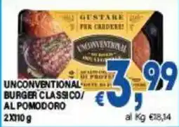 DEM Unconventional burger classico al pomodoro offerta