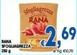 DEM Rana sfogliagrezza offerta