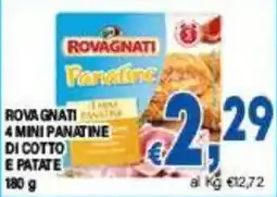 DEM Rovagnati 4 mini panatine di cotto e patate offerta