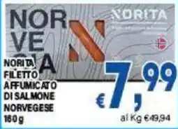 DEM Norita filetto affumicato di salmone norvegese offerta