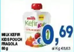DEM Milk Kefir Kids Pouch Fragola offerta