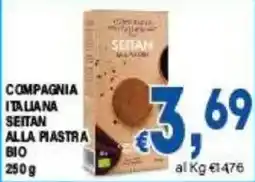 DEM Compagnia Italiana Seitan alla Piastra Bio offerta