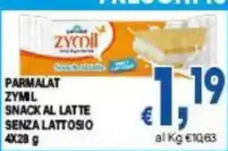 DEM Parmalat Zymil Snack al latte senza lattosio offerta