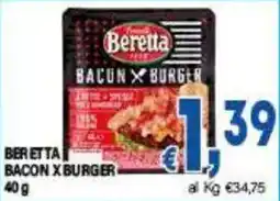 DEM Beretta Bacon x Burger offerta