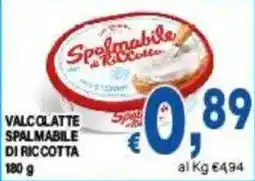 DEM Valcolatte spalmabile di ricotta offerta