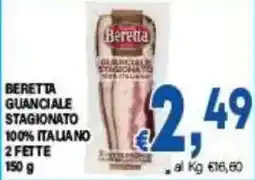 DEM Beretta guanciale stagionato offerta