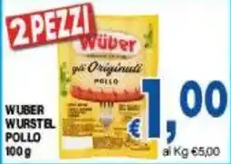DEM Wüber Wurstel Pollo offerta