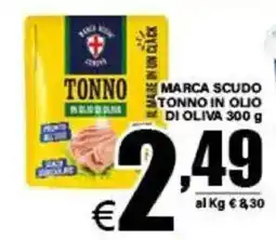 DEM Marca Scudo tonno in olio di oliva offerta