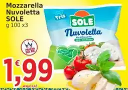 Market Ingross Mozzarella Nuvoletta SOLE offerta