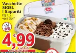 Market Ingross Vaschette Sigel I Sapuriti offerta