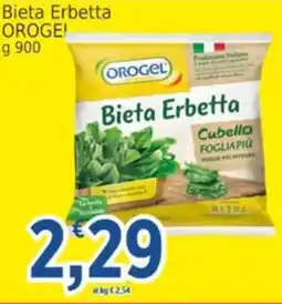 Market Ingross Bieta Erbetta OROGEL offerta