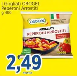 Market Ingross I Grigliati OROGEL Peperoni Arrostiti offerta