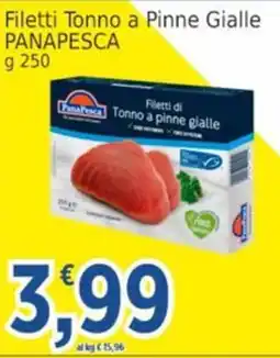 Market Ingross Filetti di Tonno a pinne gialle Panapesca offerta