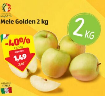 ALDI Mele Golden 2 kg offerta